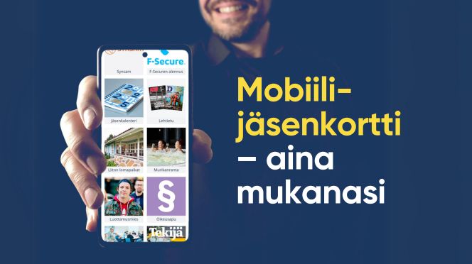 Teollisuusliitto siirtyy kokonaan mobiilijäsenkortin käyttöön – jäsenedut säilyvät