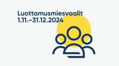 Luottamusmiesvaalit Teollisuusliiton aloilla 1.11.–31.12.